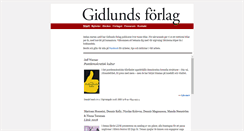 Desktop Screenshot of gidlunds.se